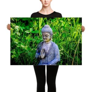 The Garden Buddha - Canvas 24x36