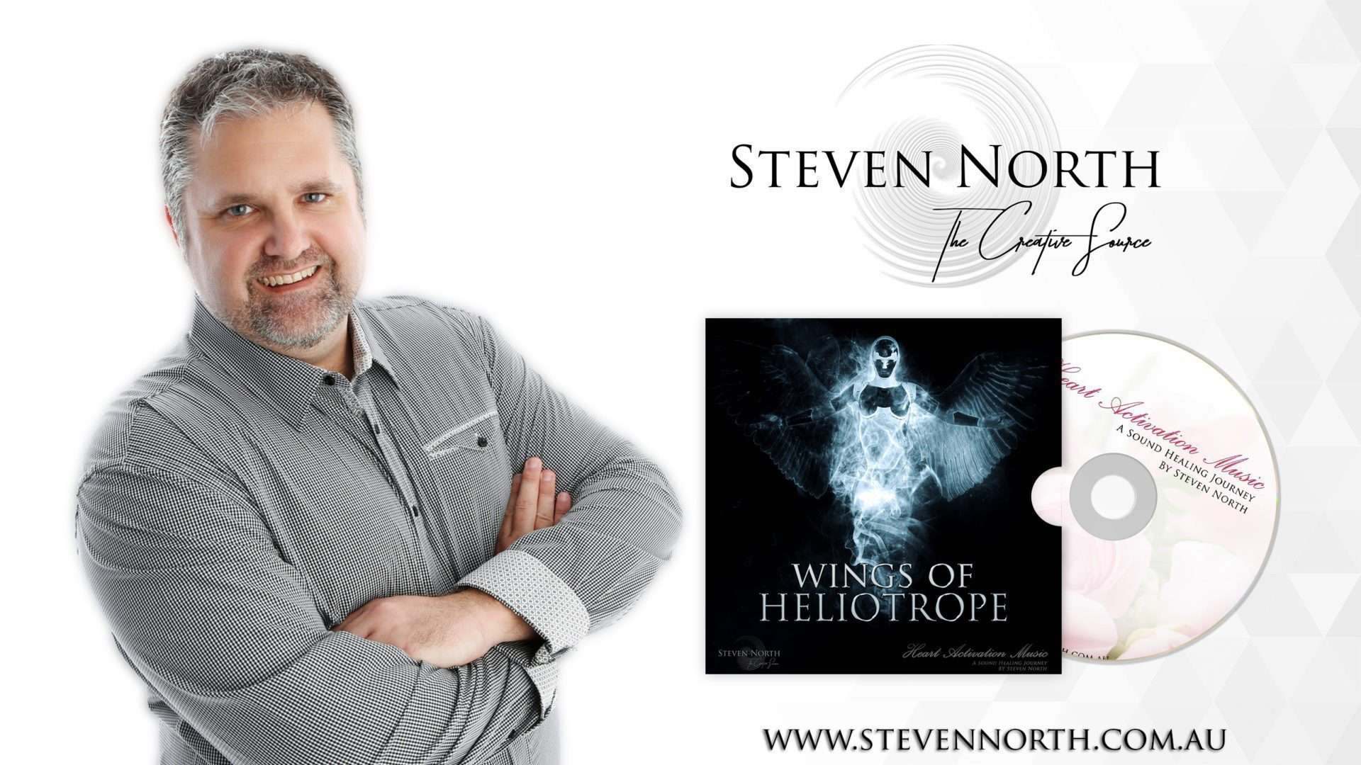 Wings of Heliotrope - Steven North - Heart Activation Music
