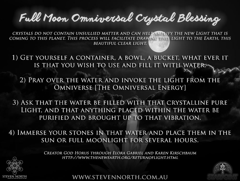 Full Moon Omniversal Crystal Blessing