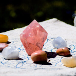 Manifesting Love & Abundance Crystal Grid