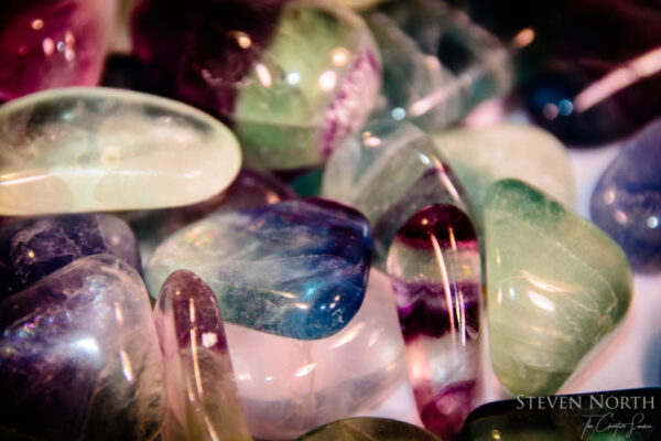 Fluorite Tumbled Crystals - Steven North