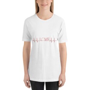 Love Heartbeat - Short-Sleeve Unisex T-Shirt